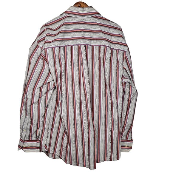 Y2K Men's Striped Button Down Shirt by Enyce Clothing Co. NWT Size XL - Picture 3 of 11
